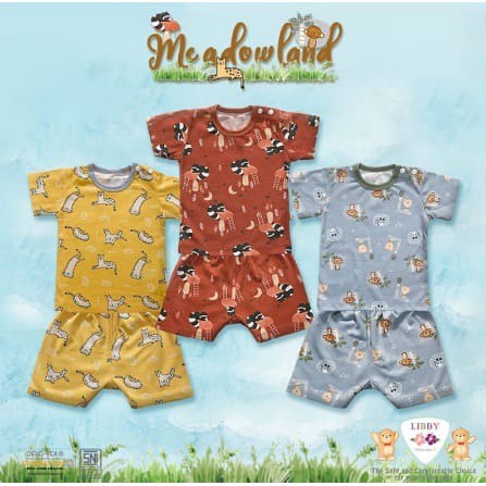 Libby Meadow Land Setelan oblong Pendek