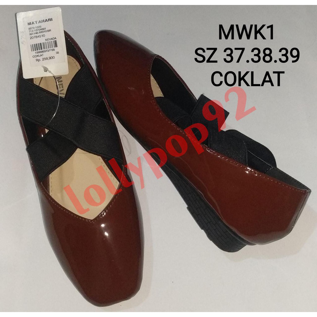 sepatu kerja wanita wedges nevada ckt