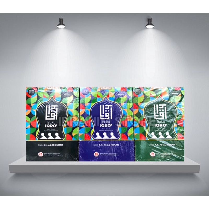 Buku iqro milenial Disertai latin full color