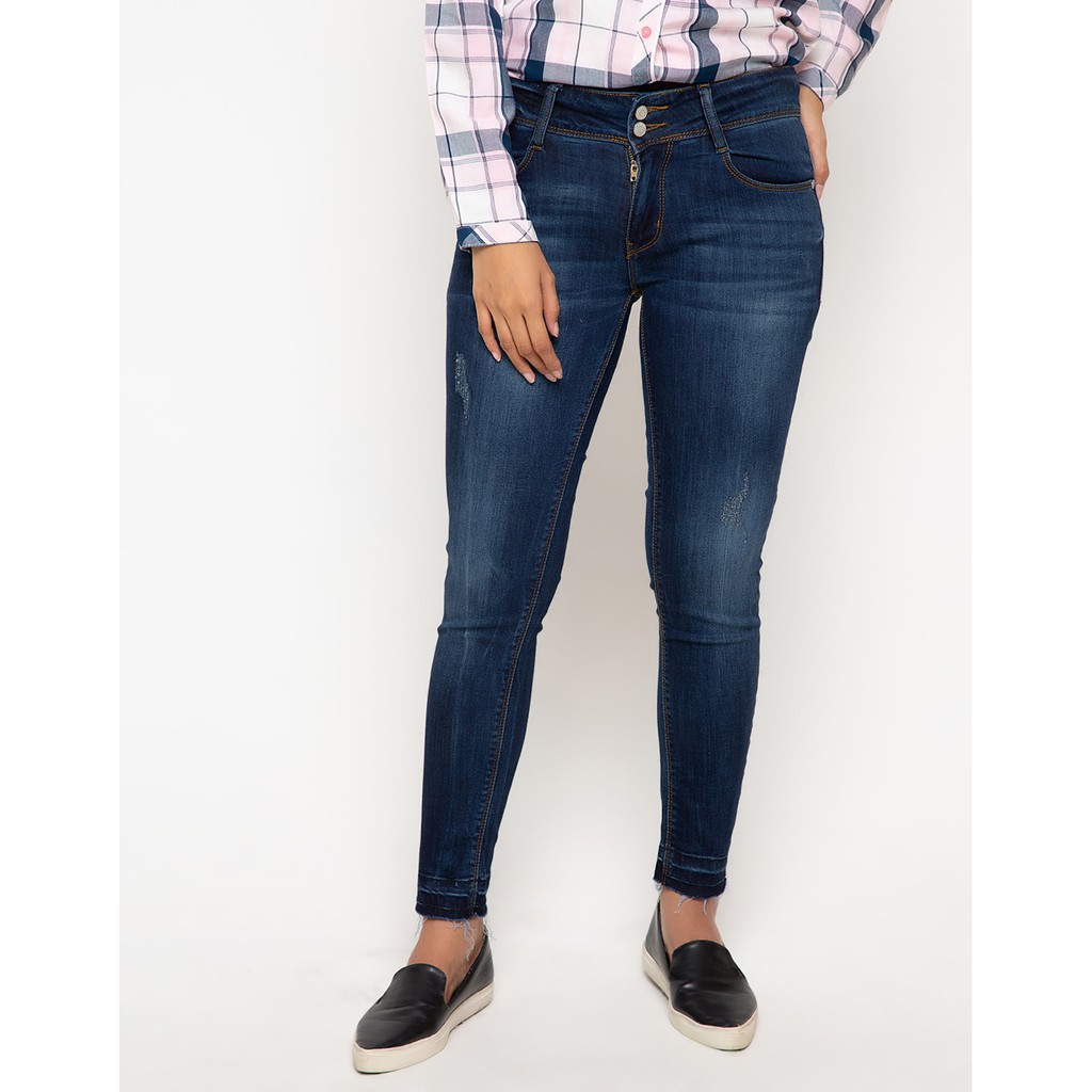 Matahari Nevada  Celana  Panjang  Denim Skinny Dark Denim 