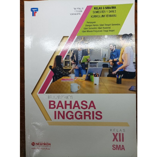 Buku Preloved Bahasa Inggris NEUTRON SMA