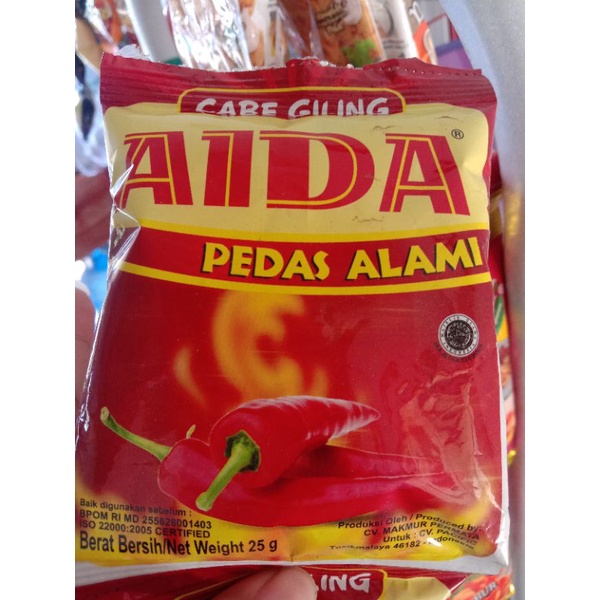 

Bumbu tabur cabe Aida kecil