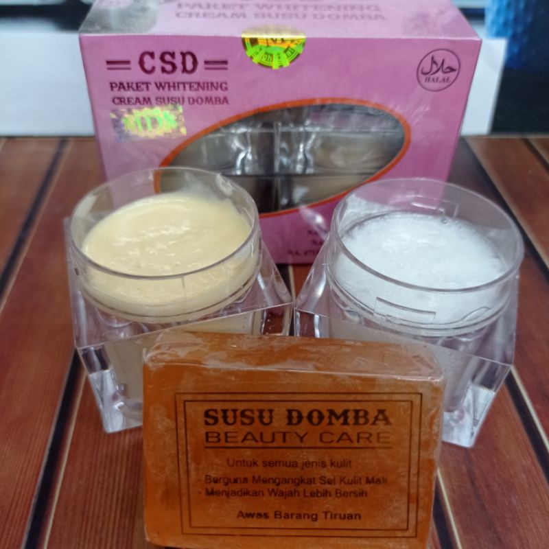 (CSD) Cream Susu Domba Holo Original MDS Silver