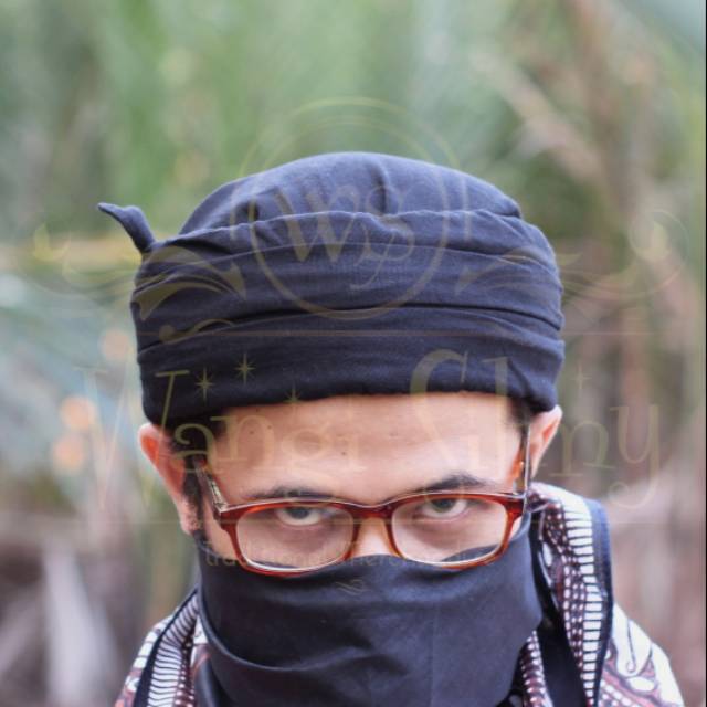 Blangkon Iket Sunda Premium Candra Sumirat - Iket Kepala Sunda - Bendo Sunda - Totopong Blangkon