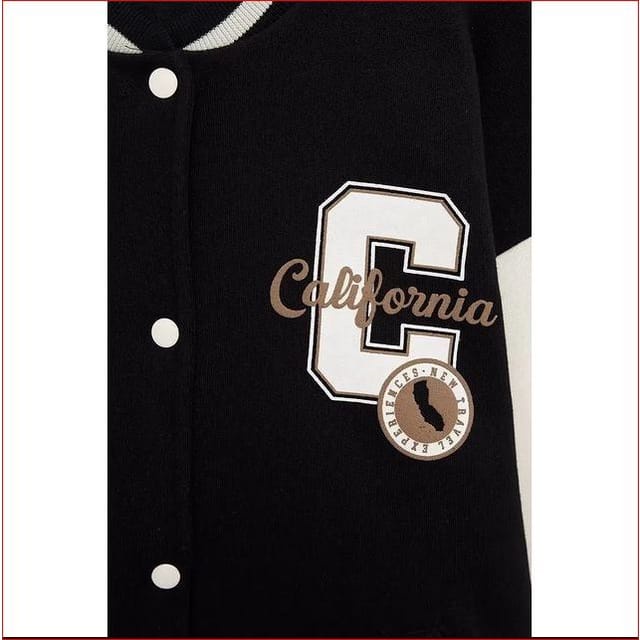 JAKET BASEBALL VARSITY CALIFORNIA TERBARU