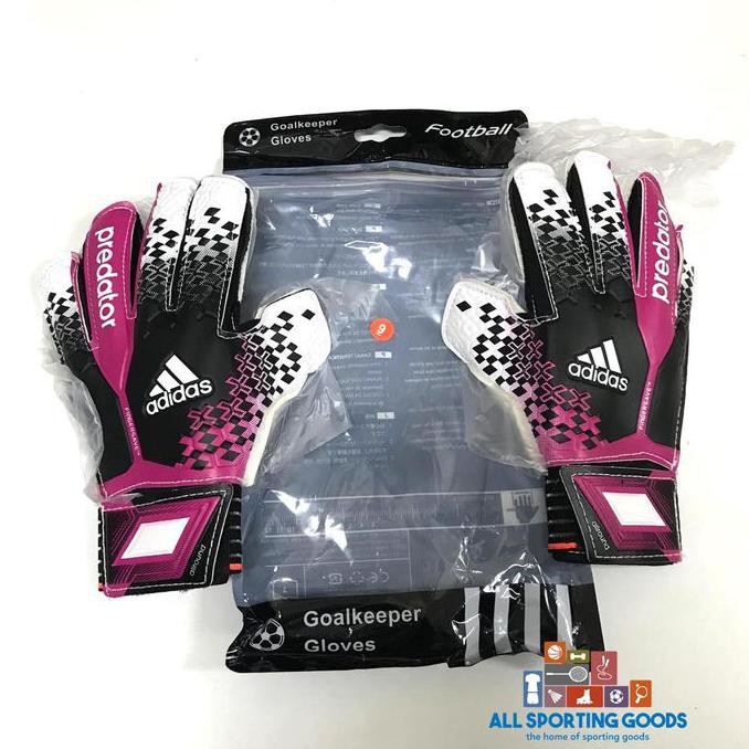 Harga Terbaik Sarung Tangan Kiper Tulang Predator Adidas Junior Anak Grade Ori Impor - Ungu, 6