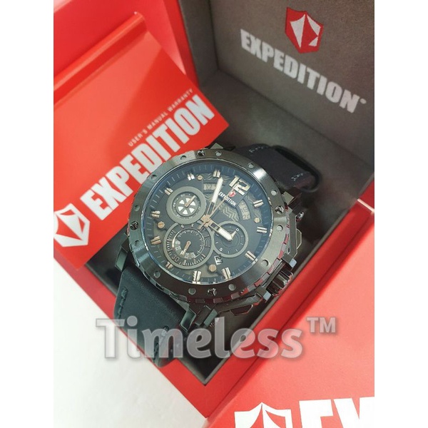 Jam tangan pria expedition E 6402 M Black