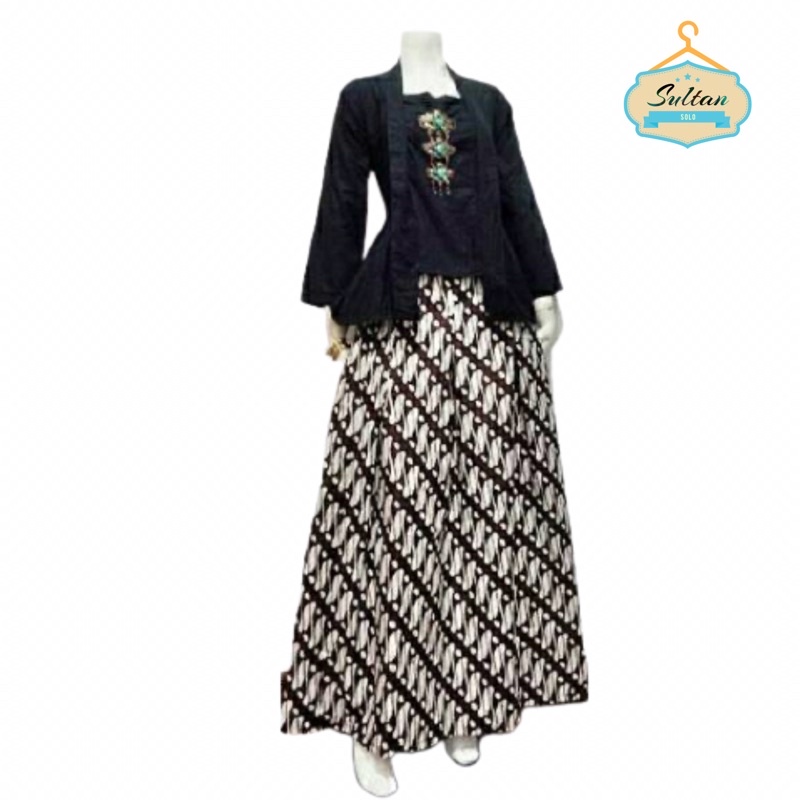 Oneset Kebaya Kutubaru Kinanti Classic Parang Kawung Bridesmaids Seragam