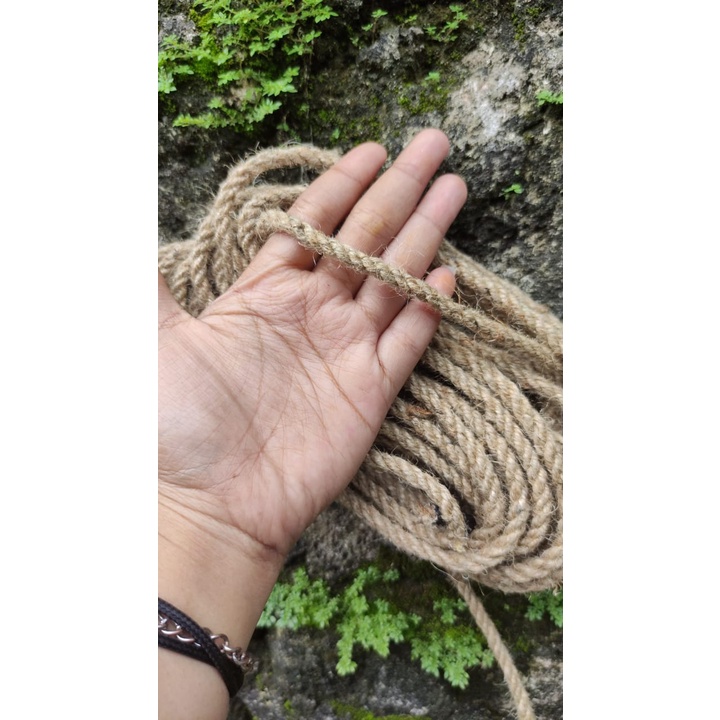 Tambang goni 6mm 60meter jute craft