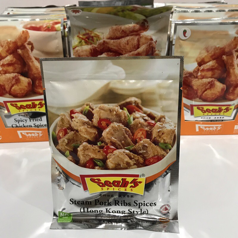 

Seah’s Steam Pork Ribs Spices ( Hongkong Style ) Bumbu Masak