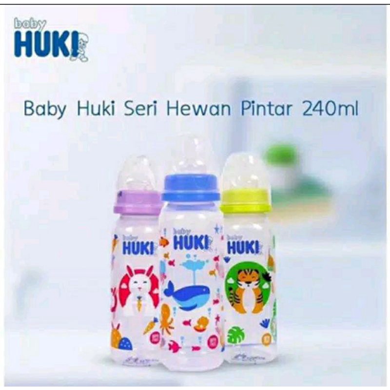 Botol Huki Dot Gepeng 50 ml | 120 ml | 210 ml BPA Free