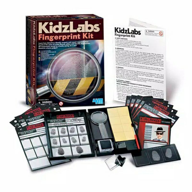 4M Kidz Labs FINGER PRINT KIT / 00-03248 / Bydesign