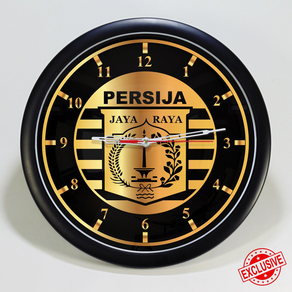 (ISTIMEWA &amp; BAGUS) JAM DINDING PERSIJA GOLD - LIMITED EDITION