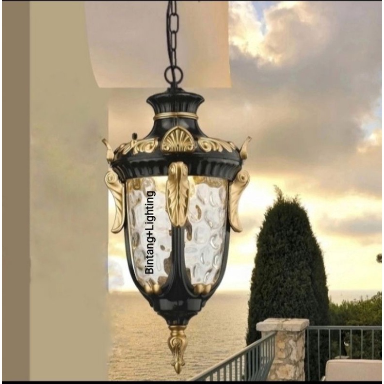Lampu Hias Gantung Outdor Lampu  Dekorasi Teras Caffe