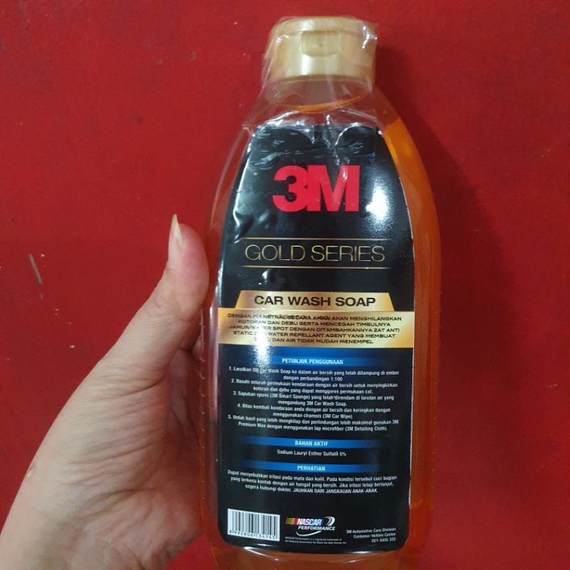 3M Car Wash Soap Gold Shampoo Mobil