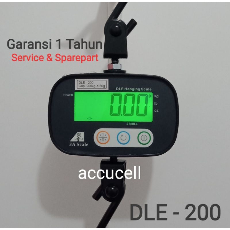 DLE Timbangan Gantung Digital DLE - 200 kg