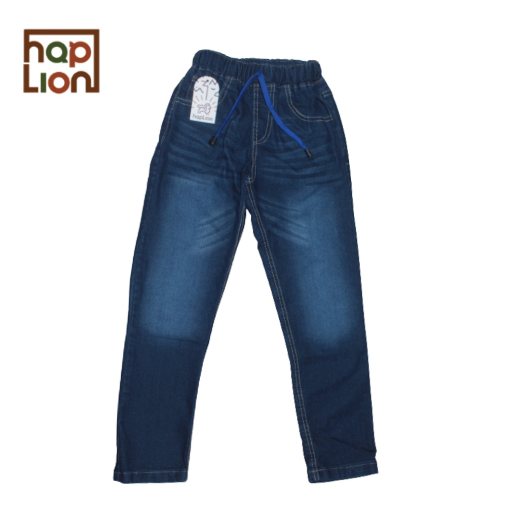 Celana Jeans Anak Laki-Laki Panjang Stretch Whisker 2 -12 Tahun | Haplion Kidswear