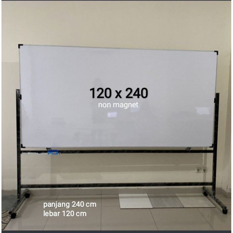 

whiteboard standing 120 x 240 cm