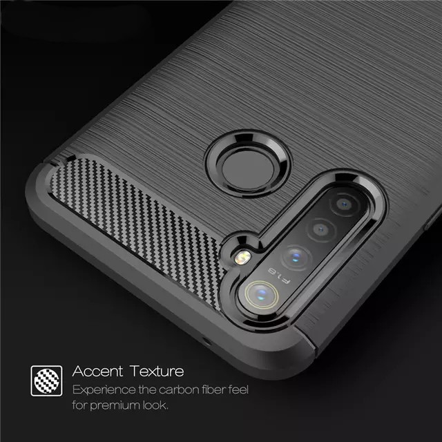 Silikon Carbon Realme 5 5s Realme 5i Realme 5PRO - Silikon Realme 5 PRO Ipaky Realme 5 PRO Realme 5