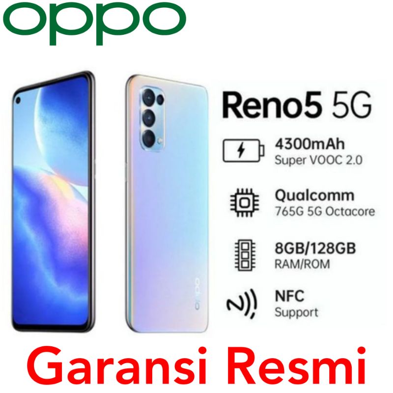 Oppo Reno 5 5G Garansi Resmi Reno5