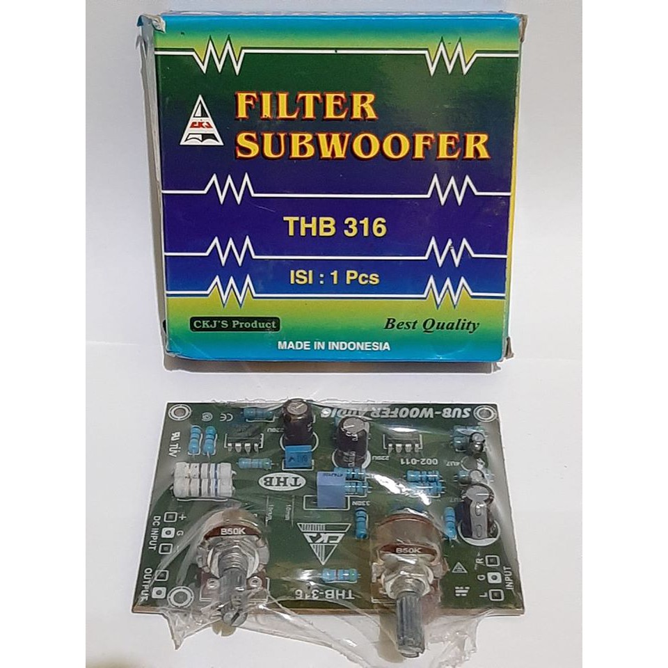 KIT FILTER SUBWOFER CKJ THB 316