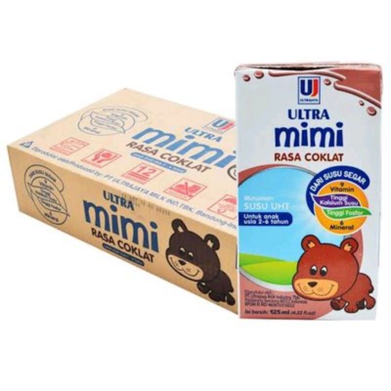 

Susu Ultra Mimi Cokelat 125 ml - Karton