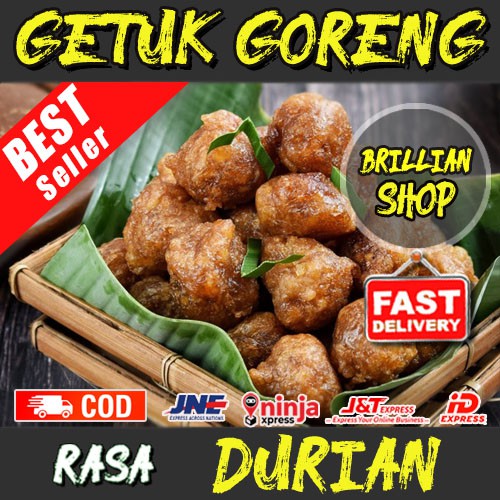 

Getuk Goreng Asli Sokaraja Rasa Durian 500 Gram