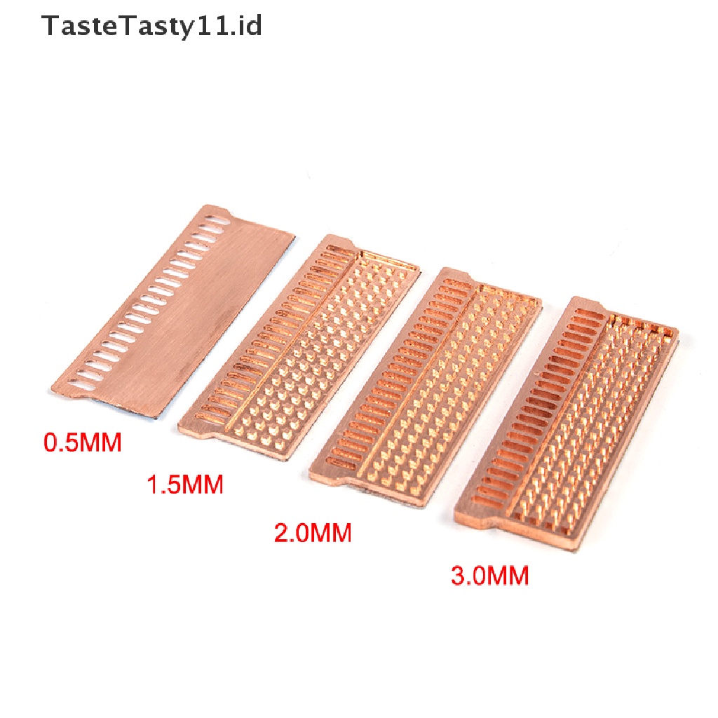 (TasteTasty) Heat Sink Memory RAM 0.5mm / 1.5mm / 2mm / 3mm Bahan Tembaga Untuk Laptop