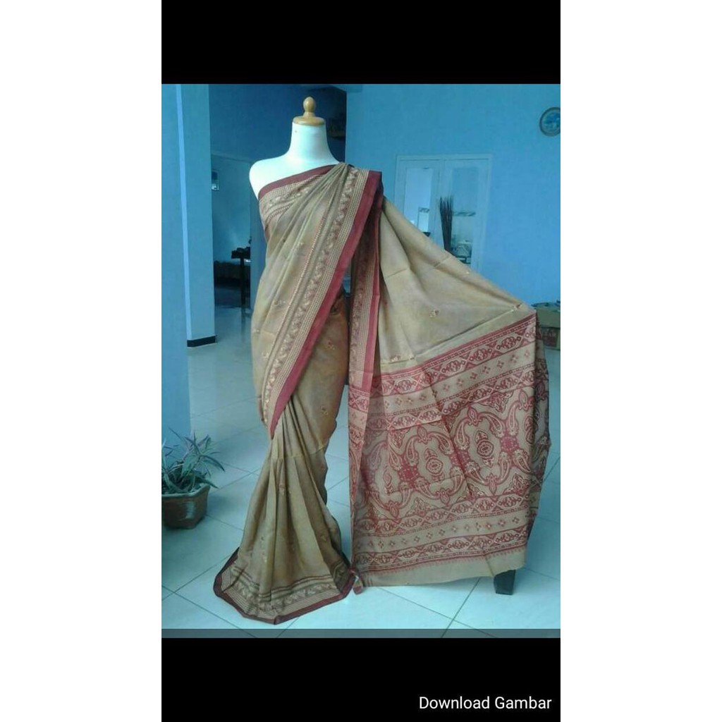 Tren Model Kain Sari Baju Pesta Baju India Sari India Salwar Kurty Gaun Kain Shopee Indonesia