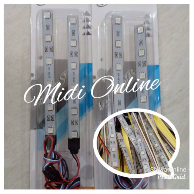 Lampu Strobo Led 6 Mata - Lampu Fleksibel Led 6 Mata - Lampu Led 5050 6 Mata