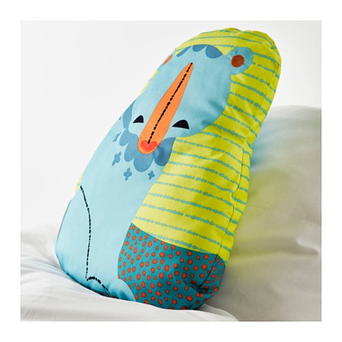 LATTJO Bantal kursi beruang - biru hijau