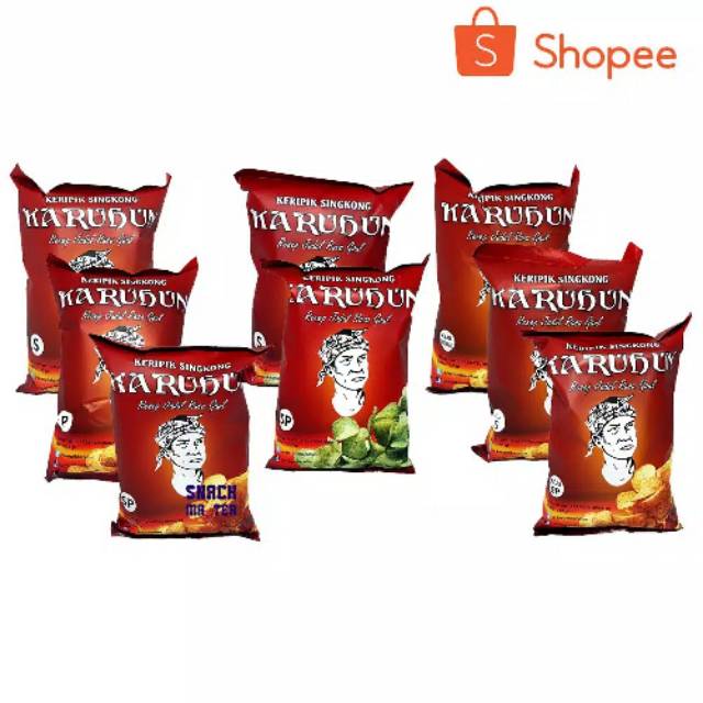 

Keripik singkong Karuhun jadoel netto 130gr