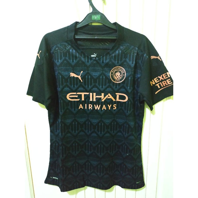 JERSEY MANCHESTER CITY AWAY PLAYER ISSUE