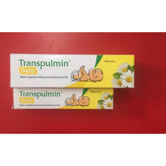 Transpulmin Baby BB 10 / 20 Gram balsem batuk pilek untuk bayi