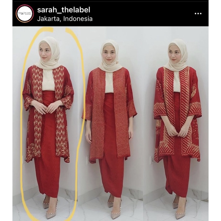 SARAH THE LABEL rok lilit arumi basic set
