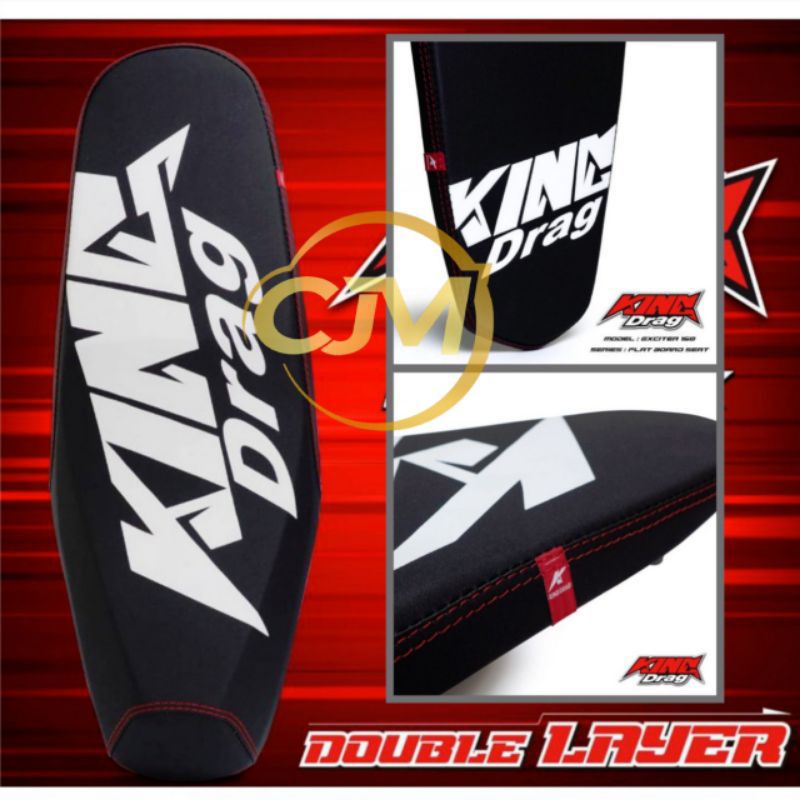 KULIT JOK MOTOR KING DRAG #AEROX#VARIO#NMAX#PCX#BEAT#SCOOPY