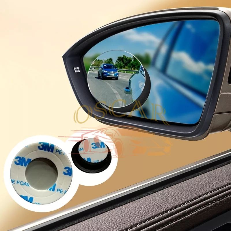 Kaca Spion Cermin Tambahan Blind Spot 360 Mirror 2 In 1 Adjustable