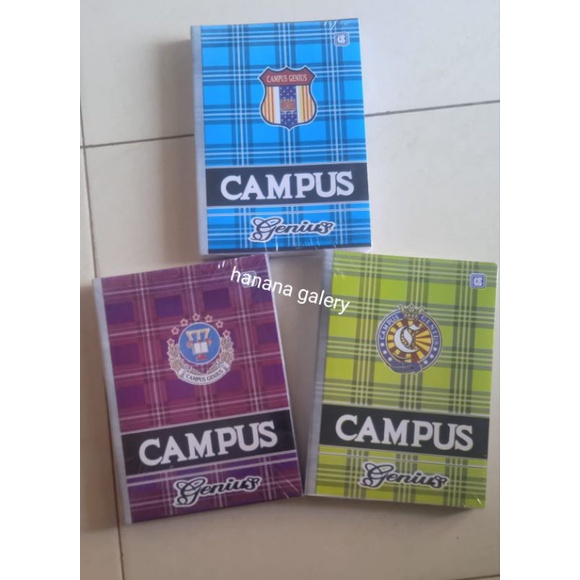 

HJK Buku VISION/CAMPUS 42 lembar (1 pak 6buku)