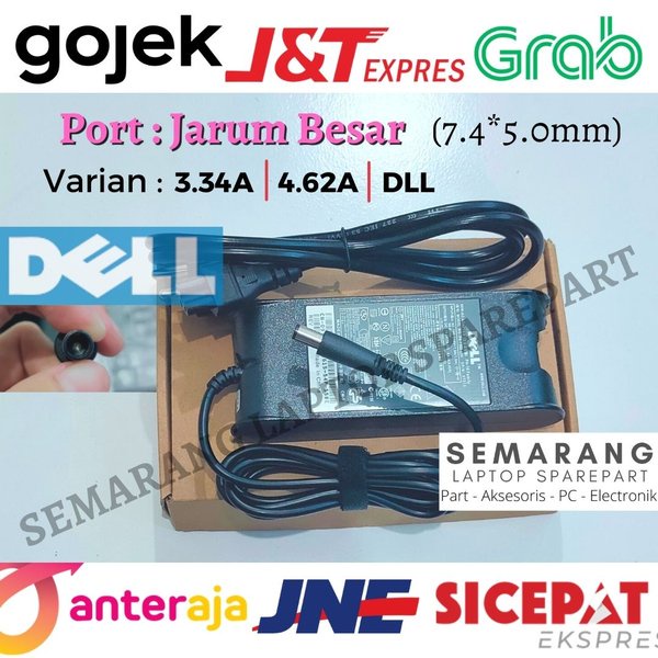 NEW CHARGER DELL Latitude 3450 3460 3470 3480 3488 Cas Adaptor Laptop Baru