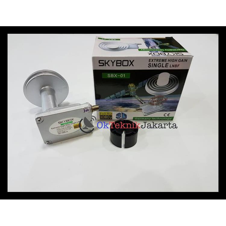 Best Seller Lnb Ku Band Prime Fokus Skybox Sbx-01 (White Box) Jual Murah