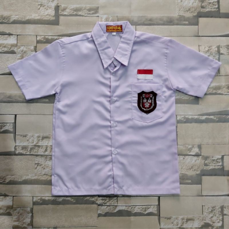 baju seragam sekolah putih SD pendek cewe cowo kelas 1-6