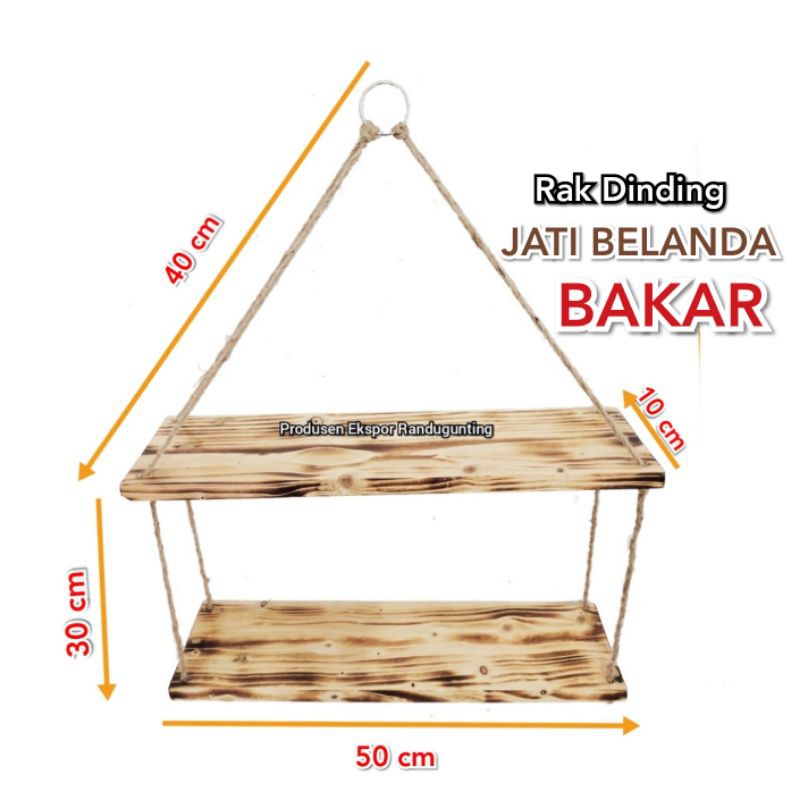 Jati Belanda Bakar Rak Gantung Rak Susun Kayu Rak Jati Belanda Bakar Rak Gantung Rak Susun Kayu Rak