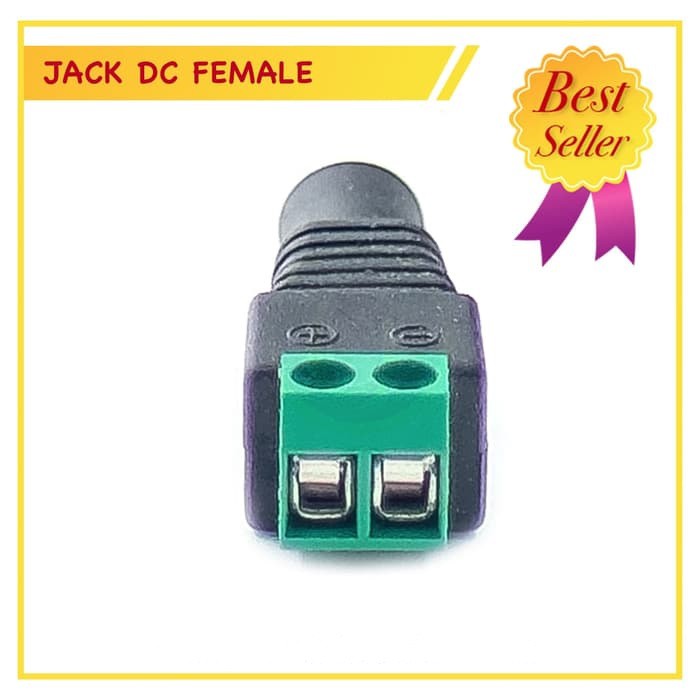 Konektor DC Female untuk CCTV