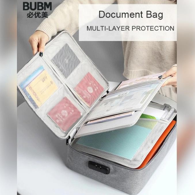 

Office & Stationery | Document Organizer | Triple W Document Organizer Travel Lock Bag Tas Koper Dokumen Bubm | Best Seller