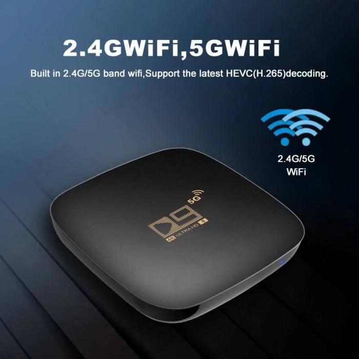 D9 Tv Box Wifi Dual Band 5G Wifi + Zalogi