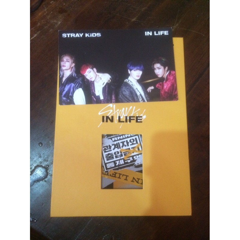 ALBUM ONLY STRAY KIDS SKZ INLIFE