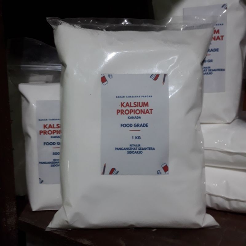 

KALSIUM PROPIONAT macco Food Grade 1000gr/Pengawet Roti,Kue,dll.