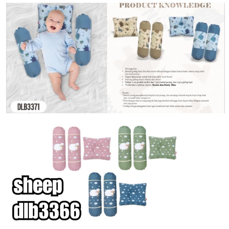 Dialogue bantal guling bayi sheep series