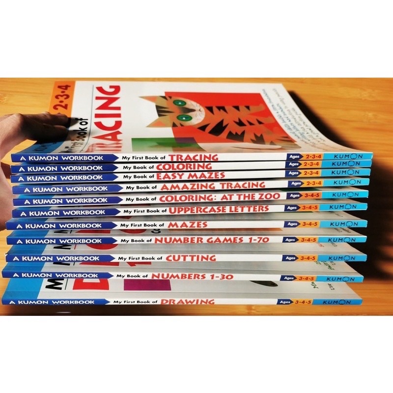 ABmart Kinedu Kumon My first book / buku aktivitas kumon