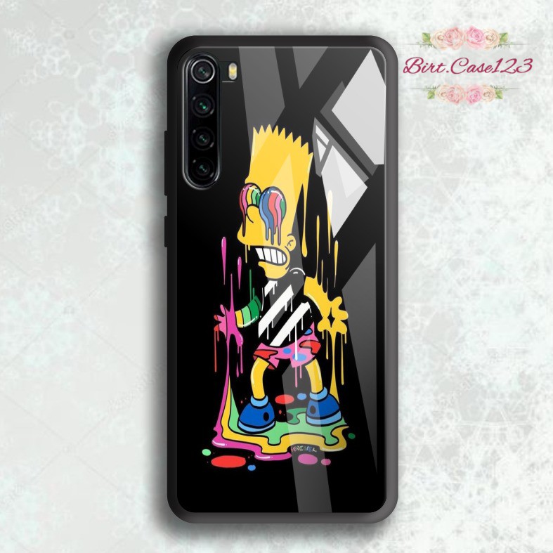 BC Case softcase silikon Gambar SIMPSON back case glass oppo samsung vivo xiaomi realme iphone etc